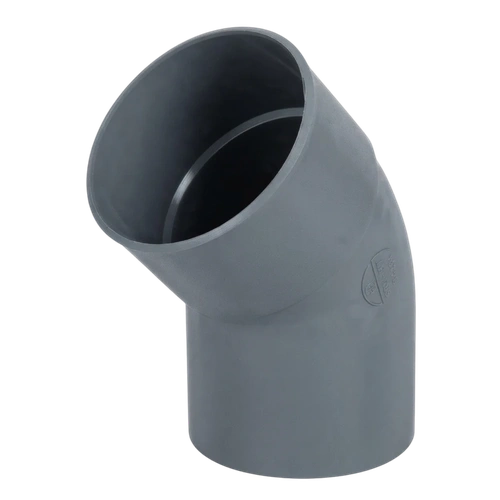 Отвод трубы Vodalis 67° d80 мм