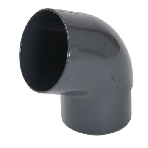 Отвод трубы Vodalis 87° d80 мм